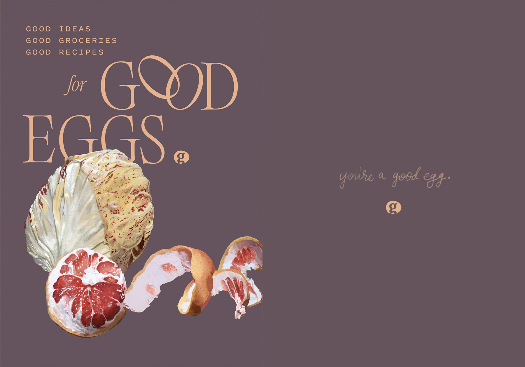 Good Eggs Zine front and back cover