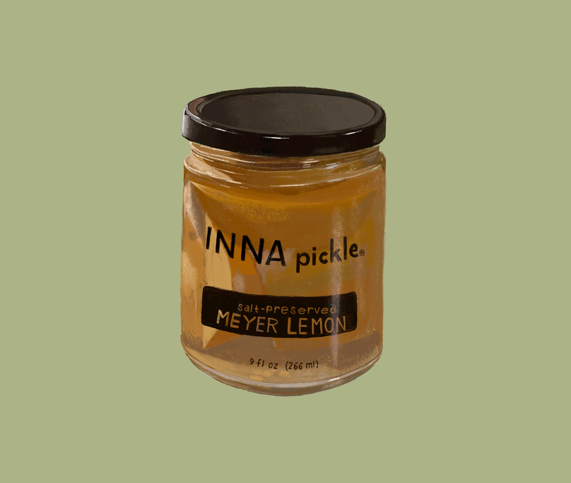 Inna Pickle illustration for Good Eggs Zine