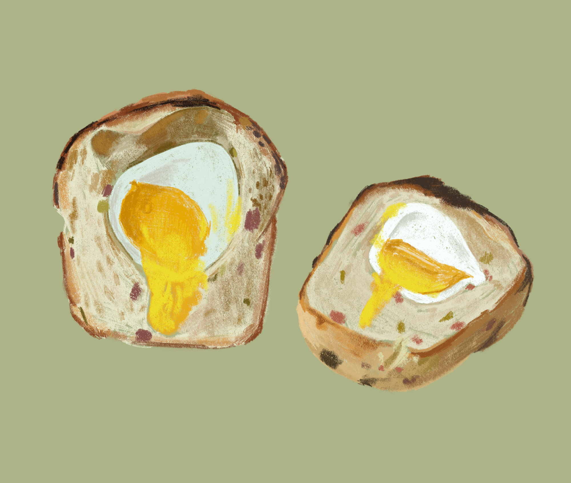 Rebel Within illustration for Good Eggs Zine