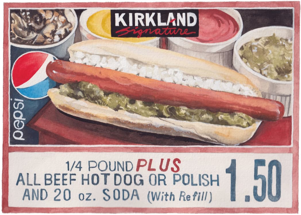 Costco Hotdog